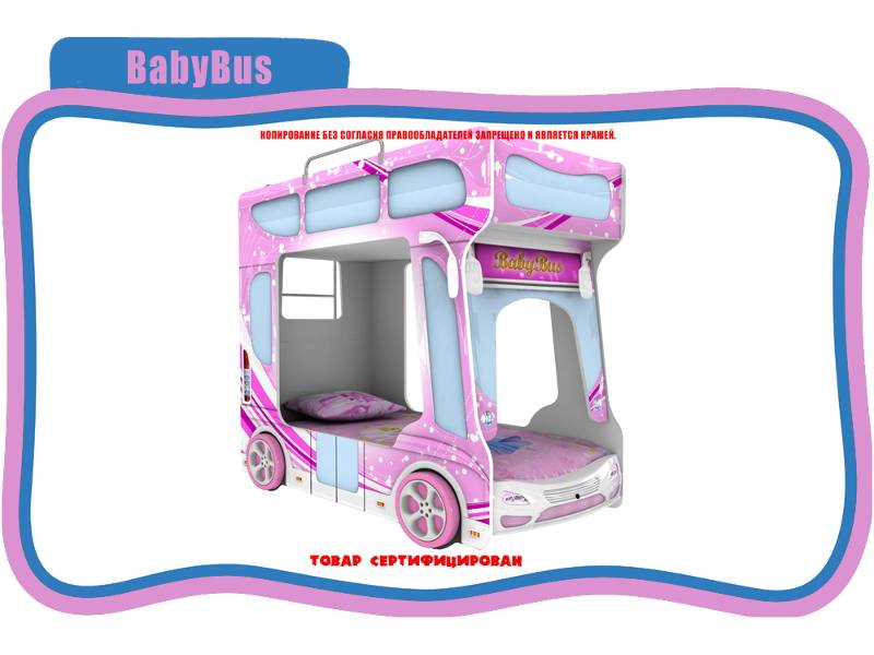 кровать детская baby bus во Владимире