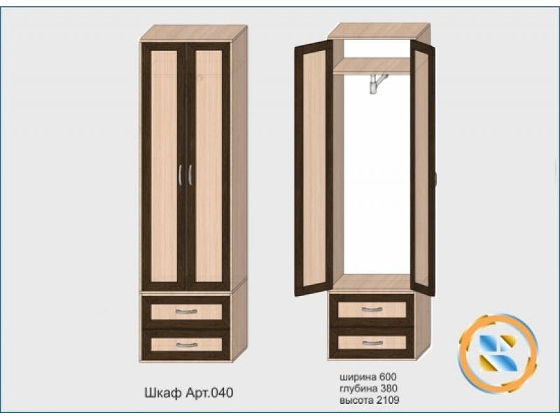 шкаф арт 040 во Владимире
