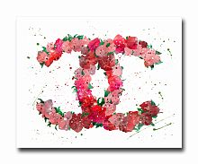 постер coco flowers a4 во Владимире