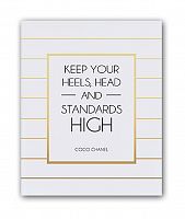 постер keep your heels а3 во Владимире