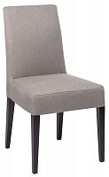 стул aylso dining chair кожа серая во Владимире