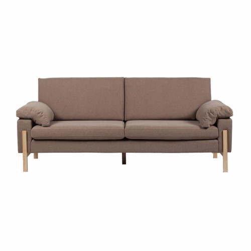 диван como sofa прямой коричневый во Владимире