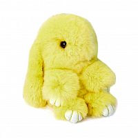 меховой зайка брелок жёлтый во Владимире