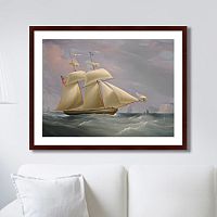 картина: the topsail schooner, 1838г. во Владимире