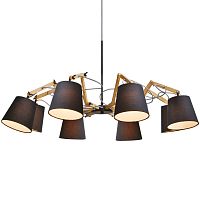 подвесная люстра arte lamp pinoccio a5700lm-8bk во Владимире