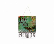предмет декора доска желаний take what you need mint во Владимире