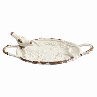 декоративное блюдо pewter dish серое во Владимире