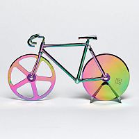 нож для пиццы из нержавеющей стали the fixie, радужный во Владимире