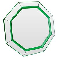 зеркало венецианское восьмиугольное зеленое juicy greens во Владимире