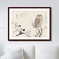 картина: smart owl watching, 1793г. во Владимире