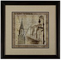 постер с паспарту в раме new york serenade во Владимире