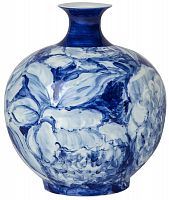 ваза настольная blue garden round во Владимире