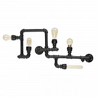 потолочная люстра ideal lux plumber pl5 nero во Владимире