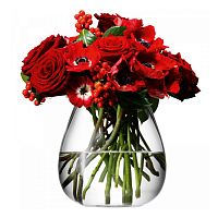 ваза округлая низкая flower 17 см во Владимире