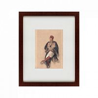 картина: seated turk, 1850 во Владимире