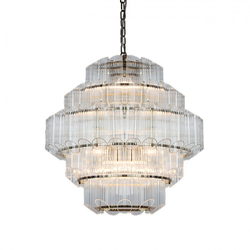 люстра vittoria 10a clear от delight collection прозрачная во Владимире