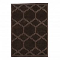 ковер ashton cocoa coffe 200x290 коричневый во Владимире