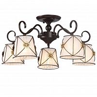 потолочная люстра arte lamp 72 a5495pl-5br во Владимире