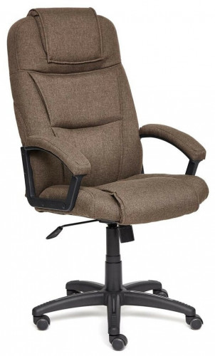 компьютерное кресло tetchair бергамо (крестовина пластик, обивка ткань) для руководителя во Владимире