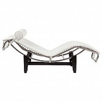 шезлонг chaise longue lc4 белый во Владимире