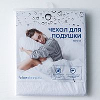 чехол защитный на подушку с мембраной blue sleep hybrid 050*070 во Владимире