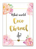 постер coco chanel а3 во Владимире
