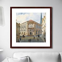картина: view of the riga stock exchange, 1880г. во Владимире