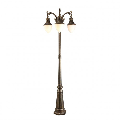 садово-парковый светильник arte lamp vienna a1317pa-3bn во Владимире