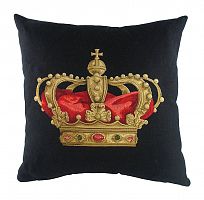 подушка с картинкой короны king crown black во Владимире