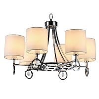 люстра km0843p-6 от delight collection белая/ хром во Владимире