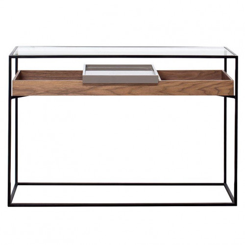 консоль 120х40х80 см коричневая во Владимире