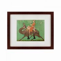 картина: kunwar himmat ramji rides a camel, 1850 во Владимире