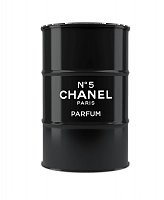 декоративная бочка chanel №5 black xl во Владимире
