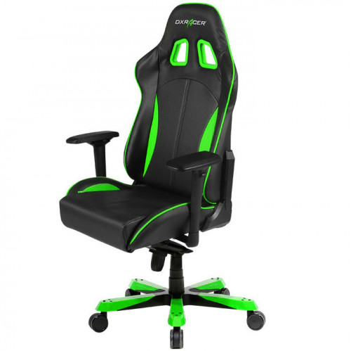кресло геймерское dxracer king ks57 черно-зеленое во Владимире