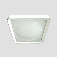 потолочный светодиодный светильник ambrella light orbital crystal sand fs1216 wh/wh 72w+29w d500*500 во Владимире