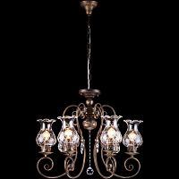 подвесная люстра arte lamp palermo a2053lm-6br во Владимире