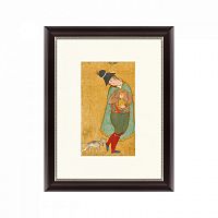 картина: пилигрим из мешхеда, литография, персия, 1598г во Владимире