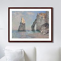 картина: the rock needle and the porte d'aval, 1885г. во Владимире