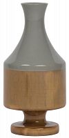 ваза настольная rustic chic grey wood во Владимире
