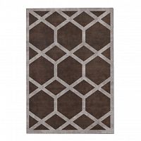 ковер ashton cocoa 150x220 коричневый во Владимире