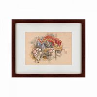 картина: turkish araba drawn by two white oxen, constantinople, 1850 во Владимире