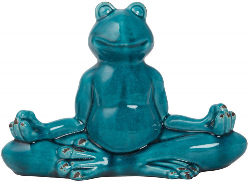 декор frog blue meditation во Владимире