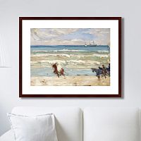 картина: beach scene, tangier, 1906г. во Владимире