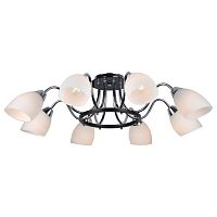 потолочная люстра arte lamp florentino a7144pl-8bk во Владимире