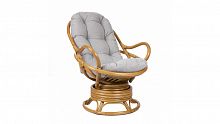 кресло-качалка swivel rocker коричневый во Владимире