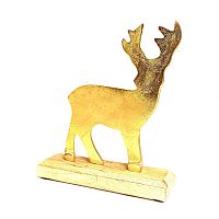 украшение декоративное golden raindeer, 22х18х5 см во Владимире