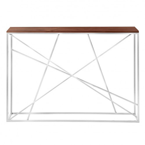 консоль wilson серебристая металлик, американский орех во Владимире