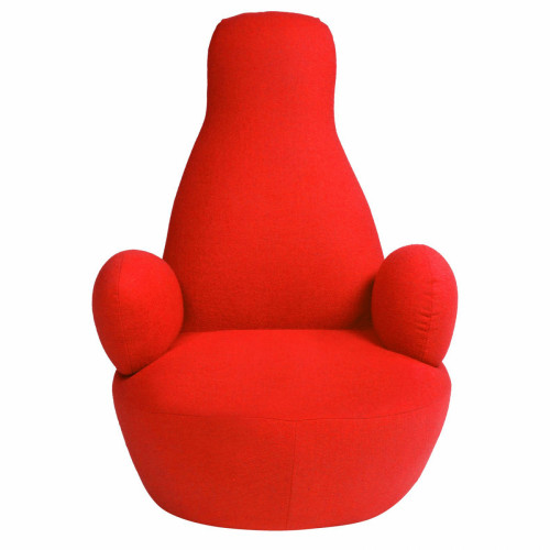 кресло bottle chair красное во Владимире