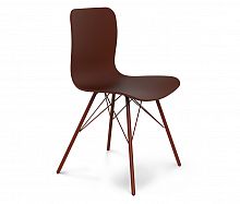 стул dsr коричневый s40 (eames style) во Владимире