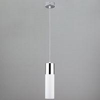 подвесной светильник eurosvet double topper 50135/1 led хром/белый во Владимире